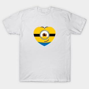 minion heart T-Shirt